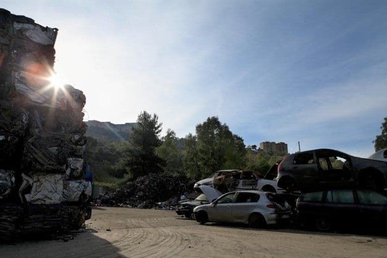 Nobile Demolizioni — impianto di autodemolizione ad Agrigento