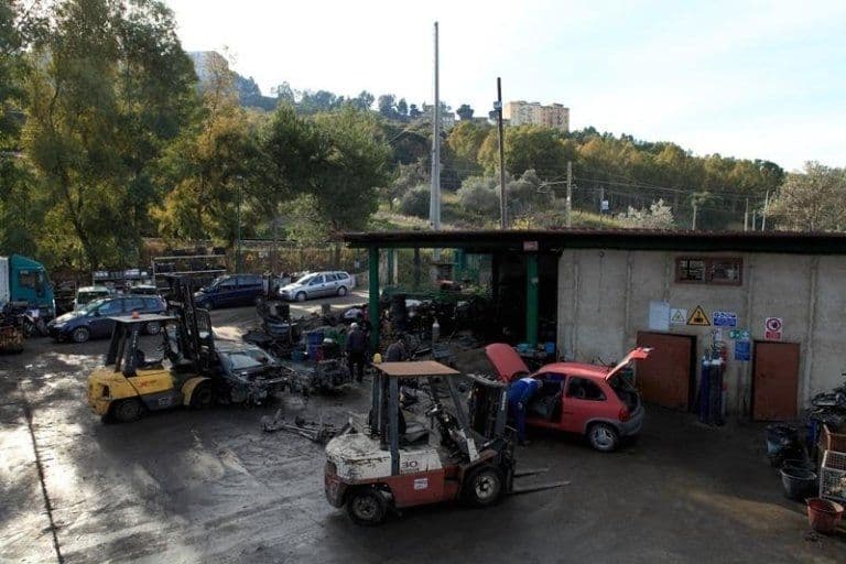 Nobile Demolizioni — impianto di autodemolizione ad Agrigento